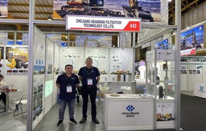 Zhejiang Headman Filtration Technology Co., Ltd. memberi impak luar biasa di Pameran Perlombongan Antarabangsa Afrika Selatan.